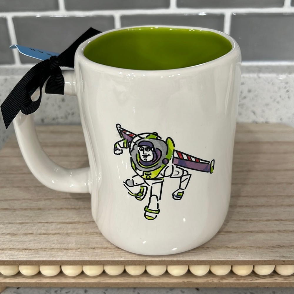 New Rae Dunn Disney Toy Story Buzz Lightyear TO INFINITY... Coffee Mug